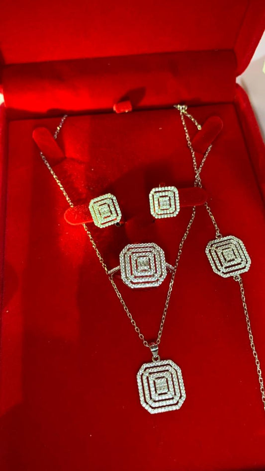 ensemble acier diamant